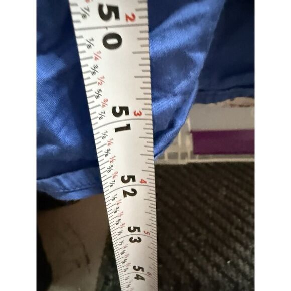 Carolina K KunaβMaxi Dress Blue Boho Tiered Embroidered Bird print Small - Picture 11 of 14